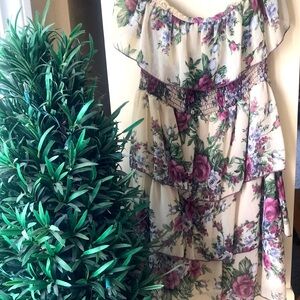 Blue Sketch Sundress